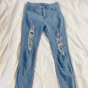 Ripped Skinny Jeans